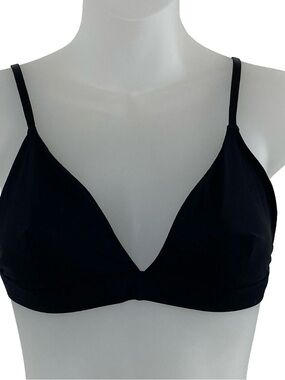 Talula Aritzia Black Triangle Bralette Bra - Medium